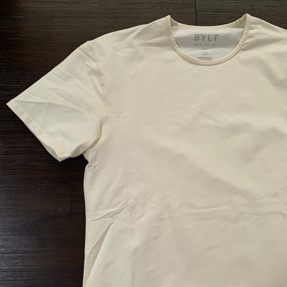 BYLT Lux Short Sleeve Drop Cut Tee